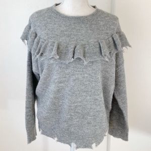 NWOT Evereve PeytonJensen Distressed Sweater
